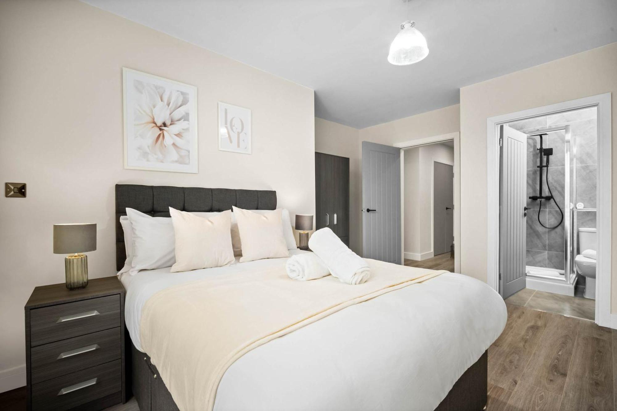 New Luxury Two Bedroom Apartment - City Centre - Netflix - Wifi - Top Rated - Jq 8Ah 伯明翰 外观 照片